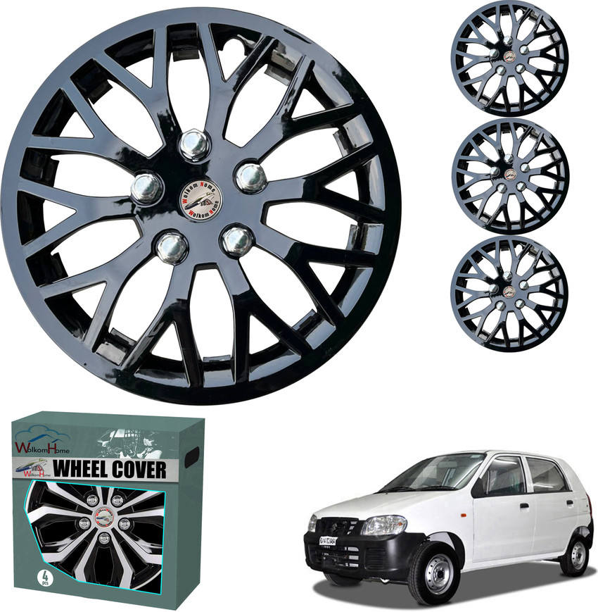 WolkomHome Car accessories Wheel cap Hub Cap Phonix Black Black
