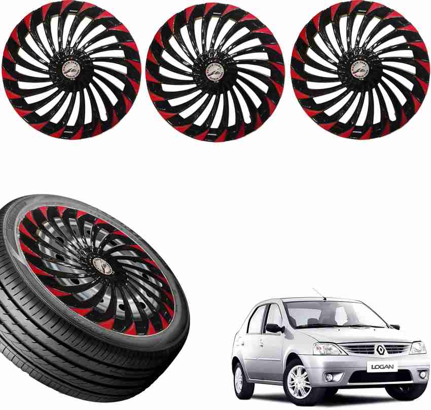 WolkomHome Car accessories Wheel cap Hub Cap Turbain Red Black 14