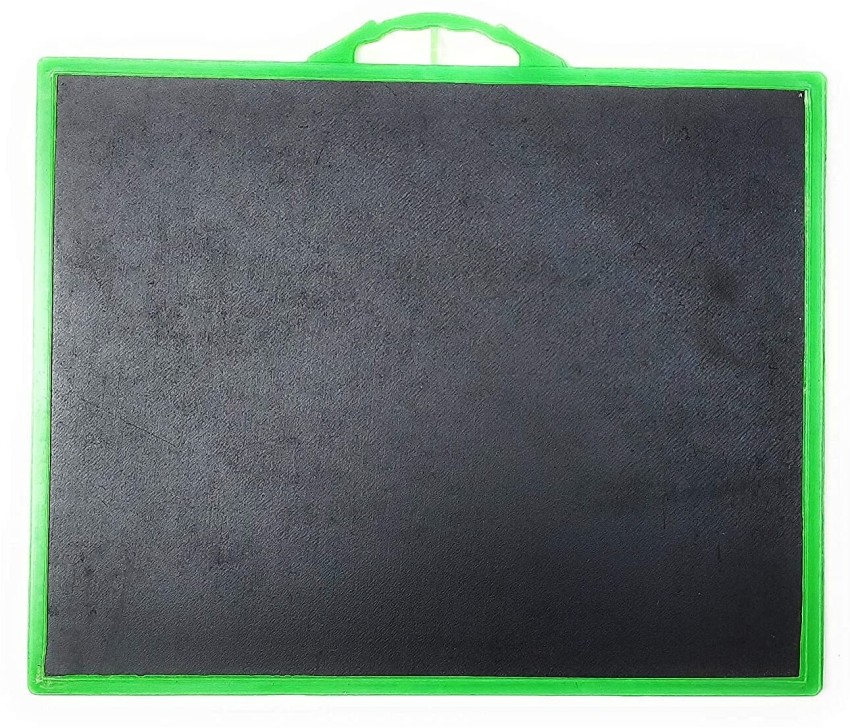 PANKRUH PRODUCTS Regular Black Double Side Slate Board for  Kids Learning (Slate Board with Slate Chalk) Blackboards - Blackboards