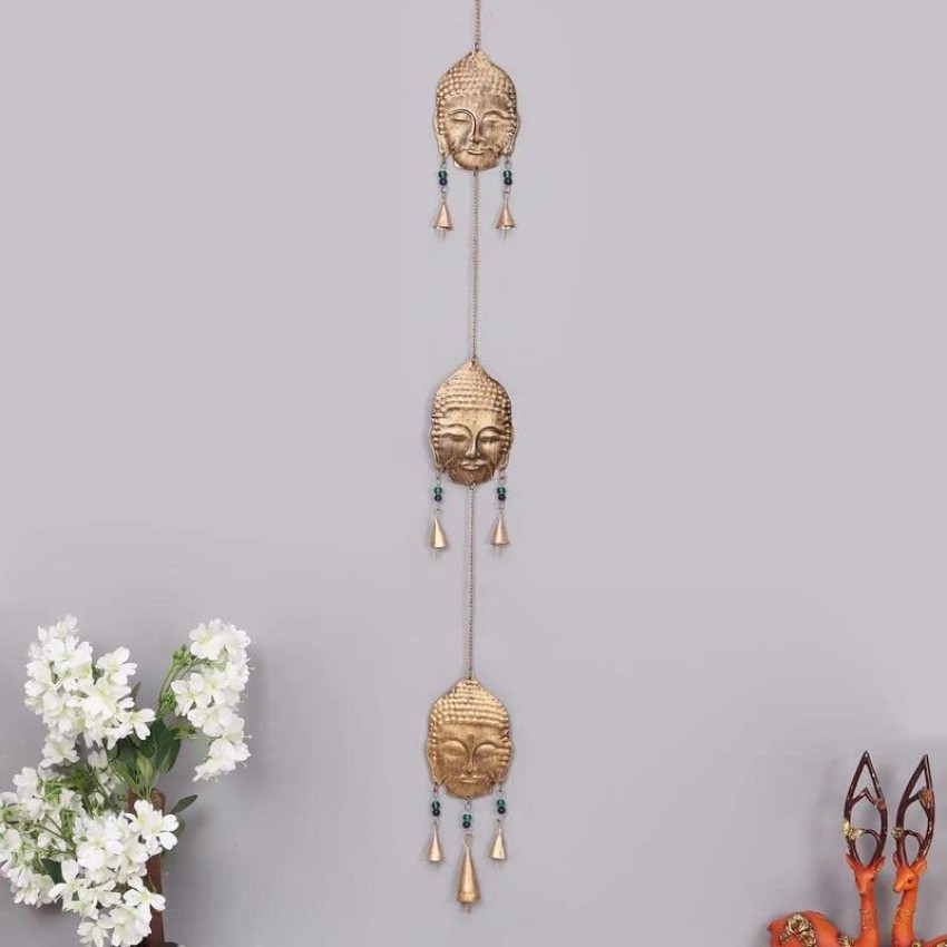 Set of 3 Hanging Harmony Bells Garden Rustic Relaxing Tranquil Wind Chimes