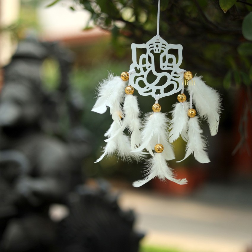 white & blue Dream Catcher for Car/Wall/ hanging., For Decoration at Rs  150/piece in Surat