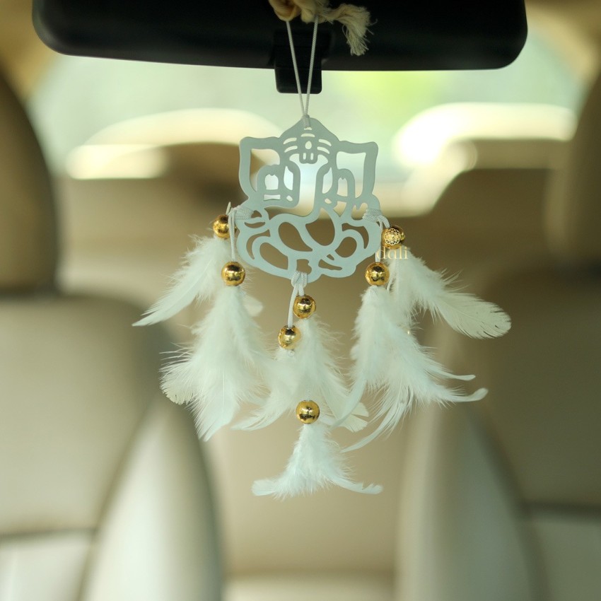 white & blue Dream Catcher for Car/Wall/ hanging., For Decoration at Rs  150/piece in Surat