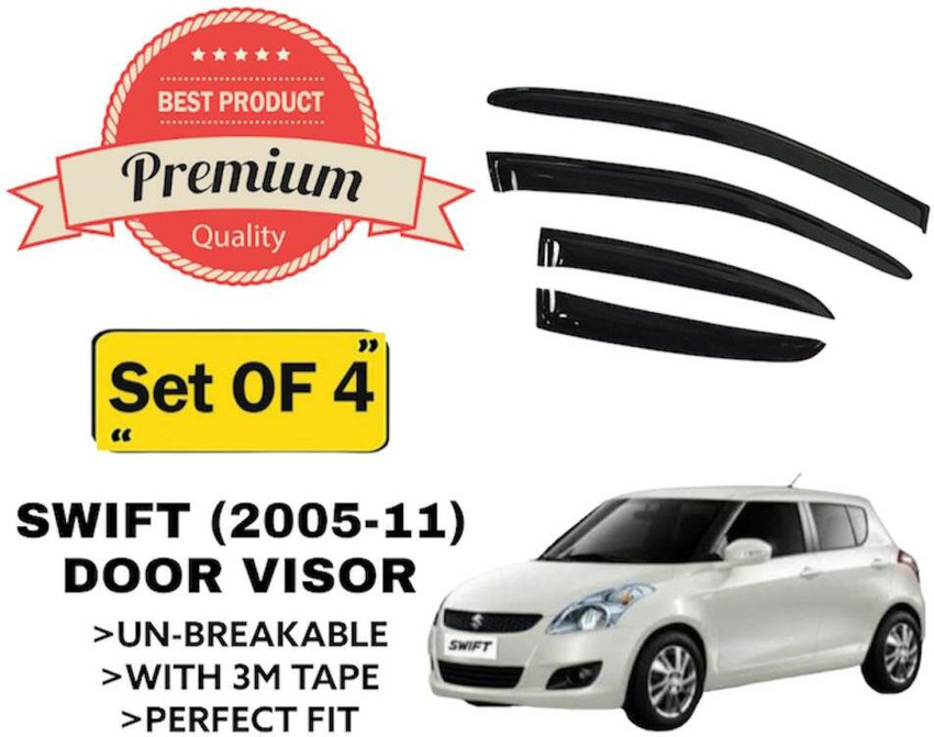 Swift door visor deals price