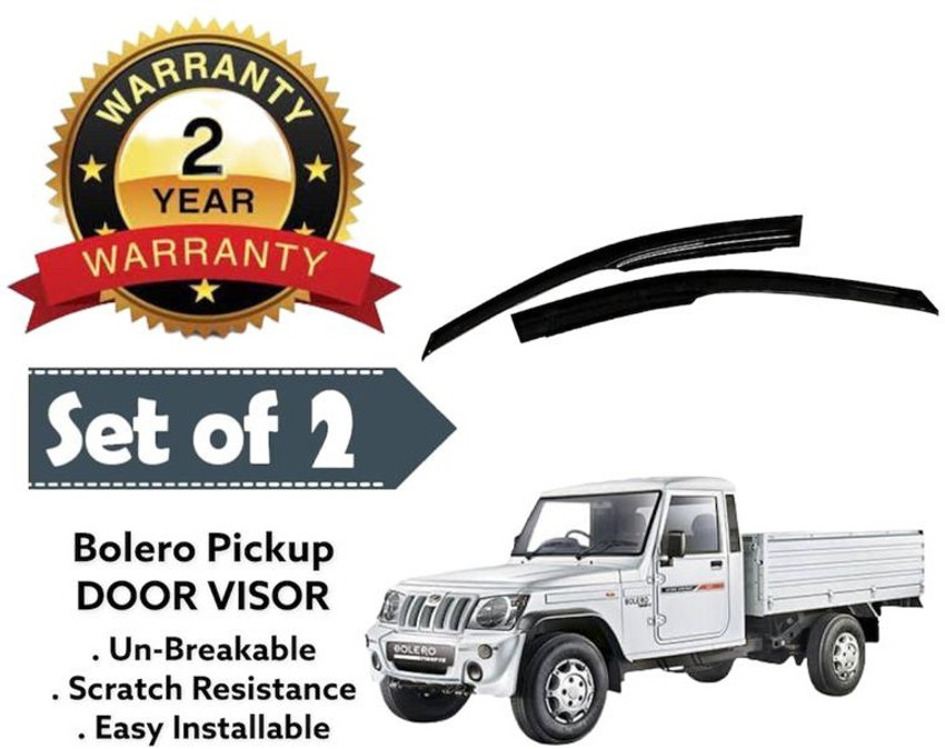 Bolero pickup door visor price deals
