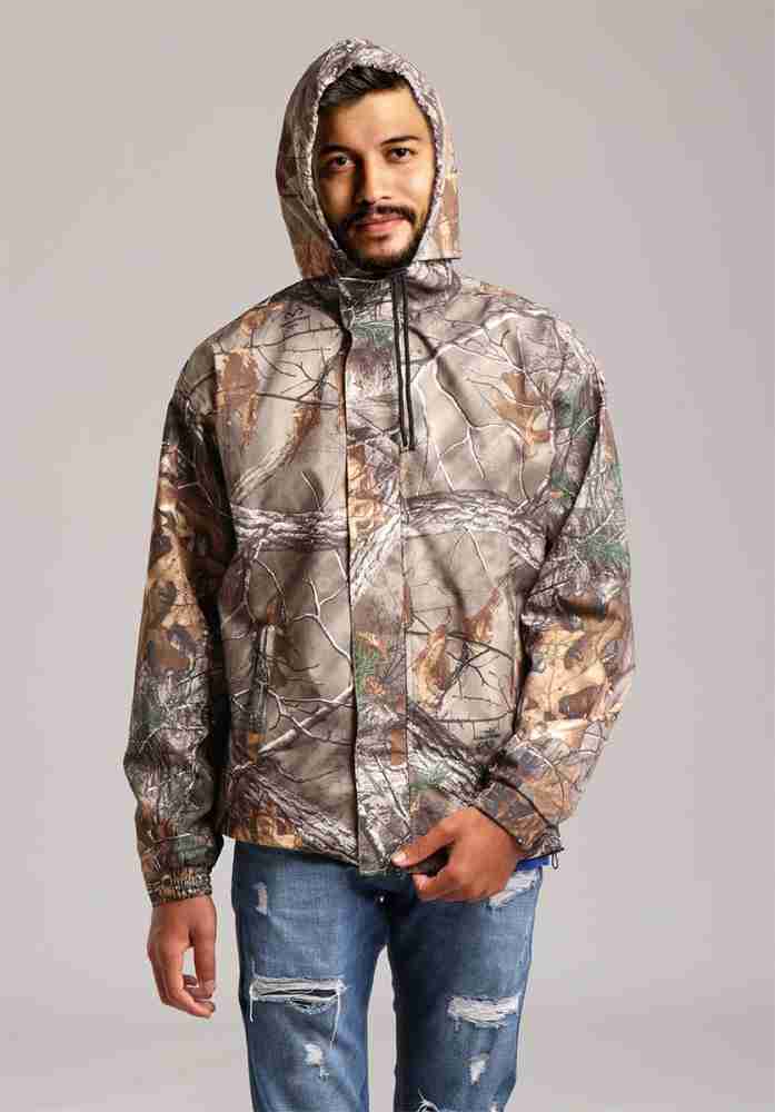 WildRoar Wildroar Rain And Windcheater Printed Men & Women Wind