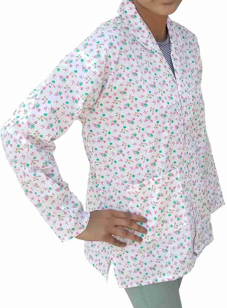 Kidska Women s Printed Sun Coat For Ladies Size 34 Pack of 2 Printed Women Wind Cheater Buy Kidska Women s Printed Sun Coat For Ladies Size 34 Pack of 2