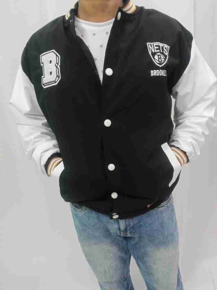 Clothing Reboot Varsity Jacket Solid, Embroidered Men Wind Cheater