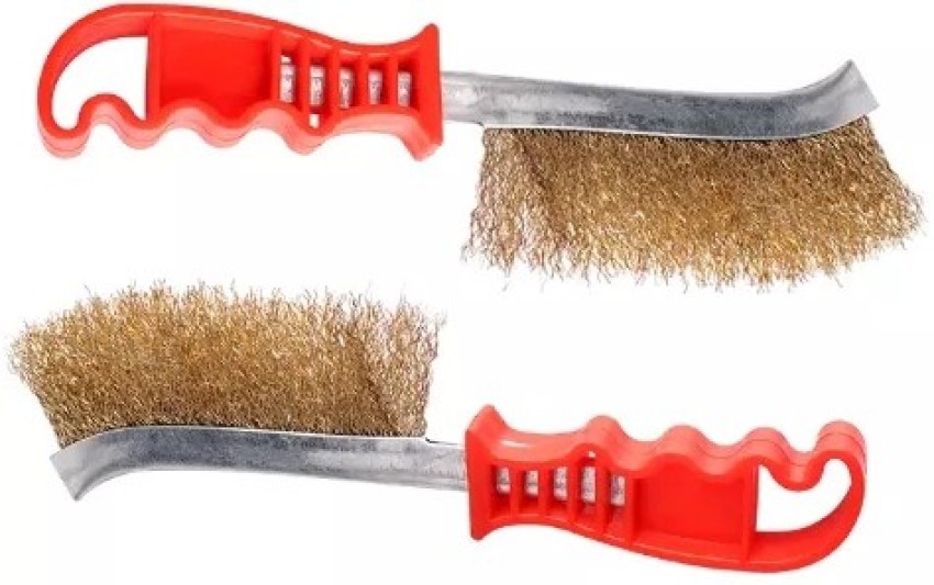 Brass Red and Golden Cup Brush, For Cleaning, Brush Size: 2 - 5 inch at Rs  110/unit in Ahmedabad