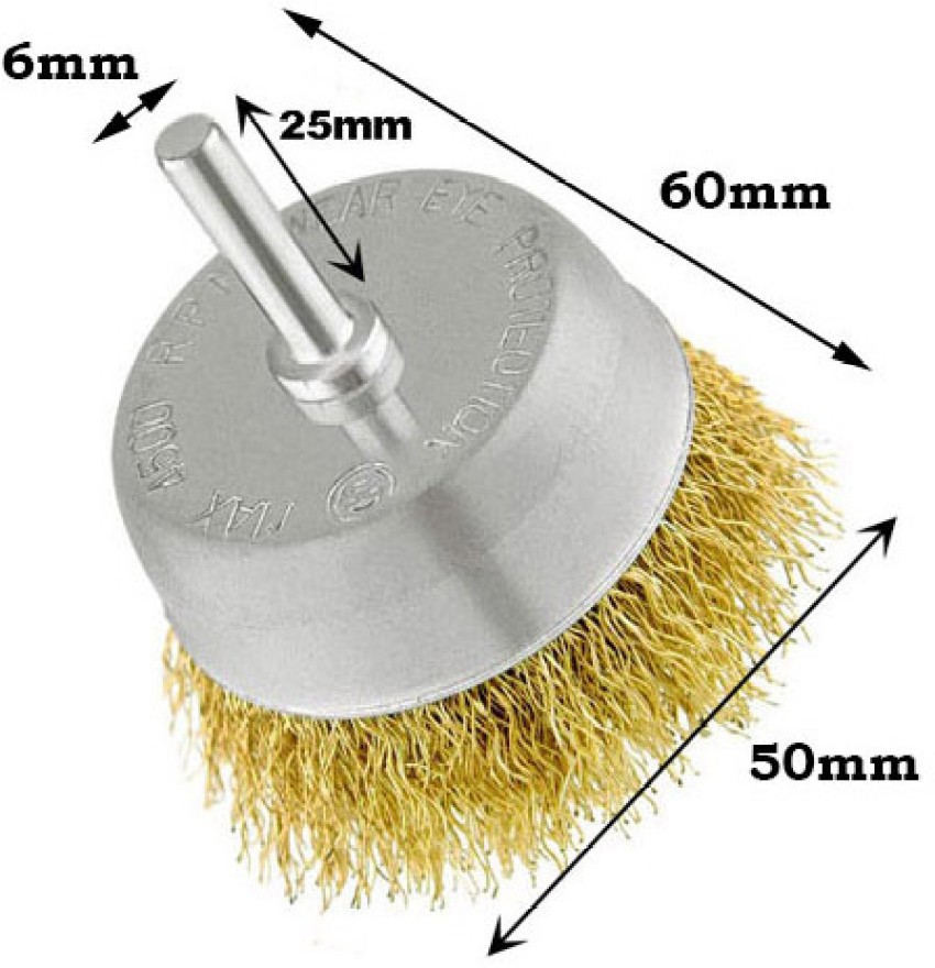 Crimped Wire Cup Brush  Cup Brushes at Best Price in Mumbai