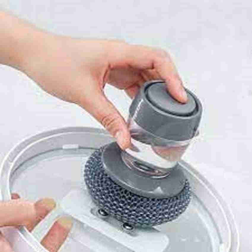 Kitchen Cleaning Tools Long Handle Dish Brush Liquid Soap