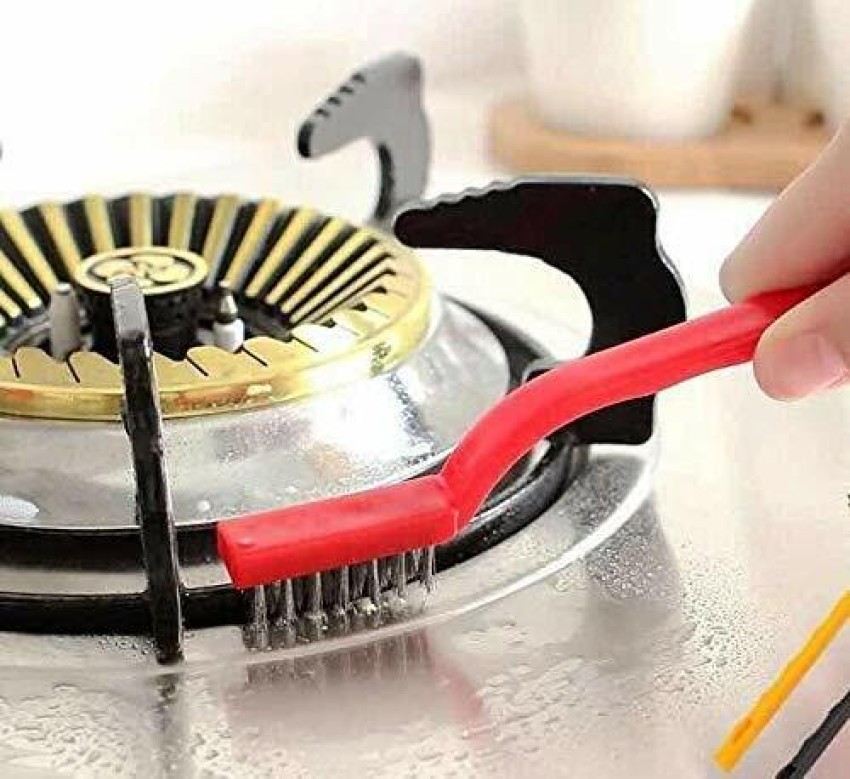 Gas Stove Cleaning Brush Brush Head Nylon Iron Wire Copper Wire Powerful  Decontamination Brush Kitchen Tools Cleaning Brush