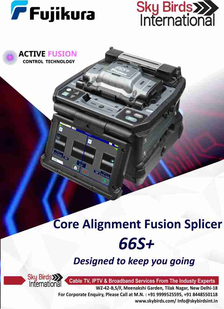 FUGIKURA FUJIKURA 66S OPTICAL FIBER FUSION SPLICER SPLICING MACHINES  SPLICING MACHINES Wire Connector Price in India - Buy FUGIKURA FUJIKURA 66S  OPTICAL FIBER FUSION SPLICER SPLICING MACHINES SPLICING MACHINES Wire  Connector online