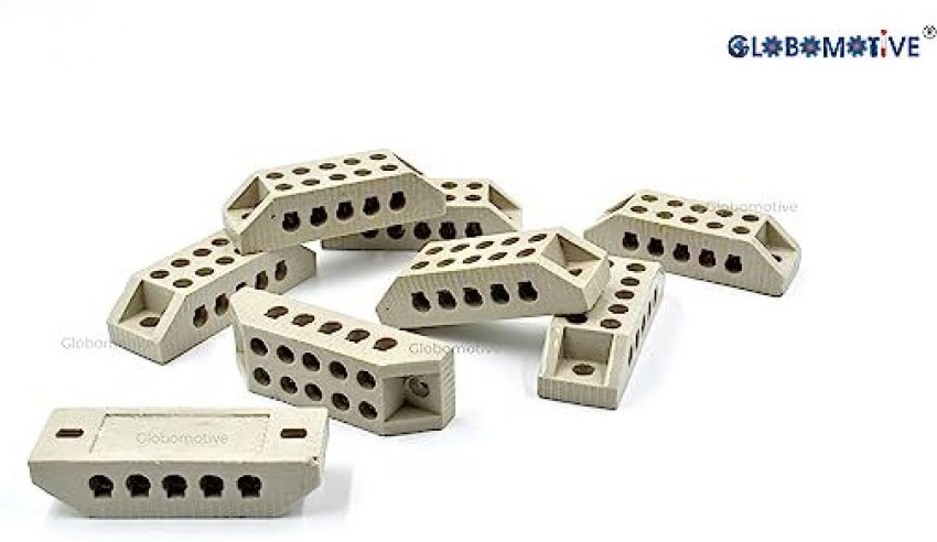 GLOBOMOTIVE 5 way 15 A Wires ceramic connector High Temperature for  Electric Wire Cable Terminal Block Connection Wire Connector Price in India  - Buy GLOBOMOTIVE 5 way 15 A Wires ceramic connector