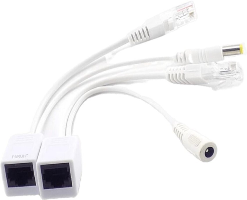 Paruht 1-Pair Passive PoE Injector and Splitter Set Transform Non-PoE  devices to PoE enabled Wire Connector Price in India - Buy Paruht 1-Pair Passive  PoE Injector and Splitter Set Transform Non-PoE devices