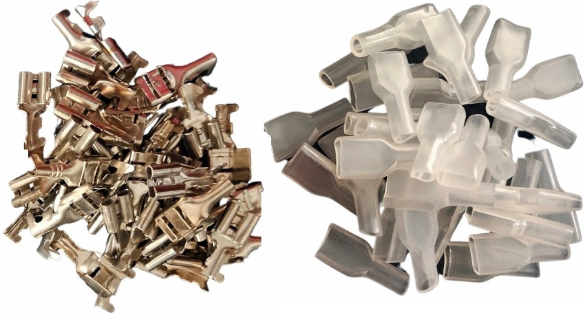 6 Plastic Covers for Electrical Wire Connectors