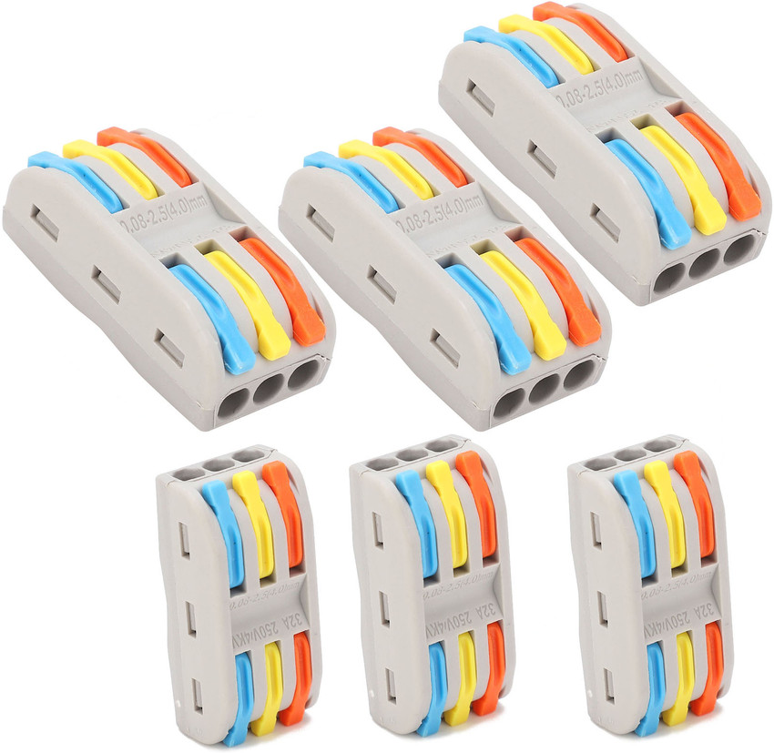 Woodtula Splicing Wire Connectors Electrical Connectors 4pcs 3