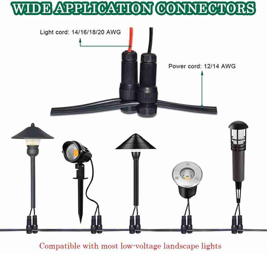How To Connect Low Voltage Landscape Lighting | Shelly Lighting