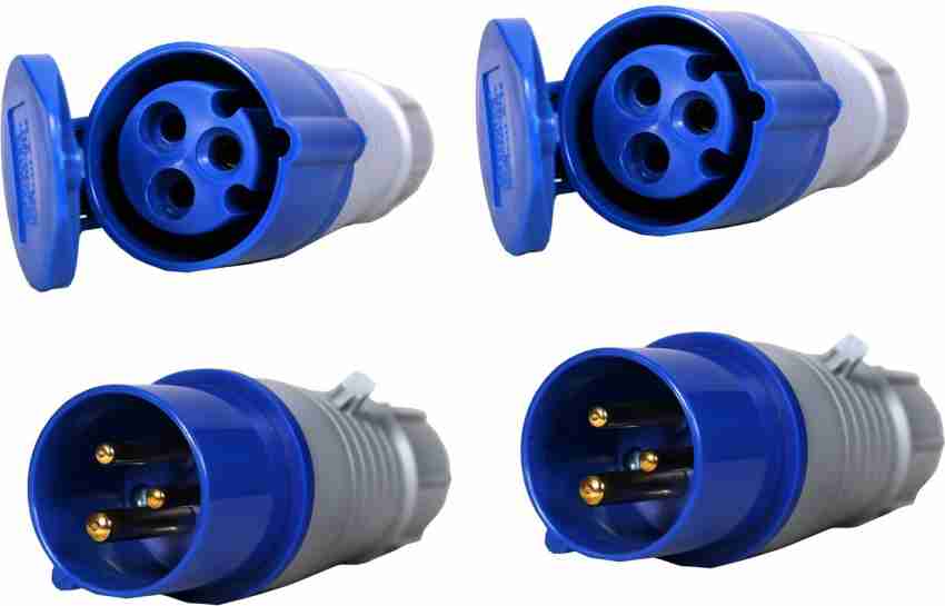 DECENT AIR SYSTEM 16A 220-250V 3pin IP44 3P Waterproof Socket Male