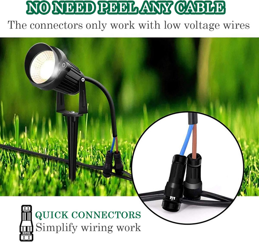 Low Voltage Outdoor Lighting Wire Connectors | Shelly Lighting