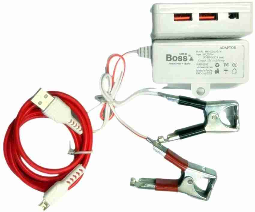 Fast battery store charger car