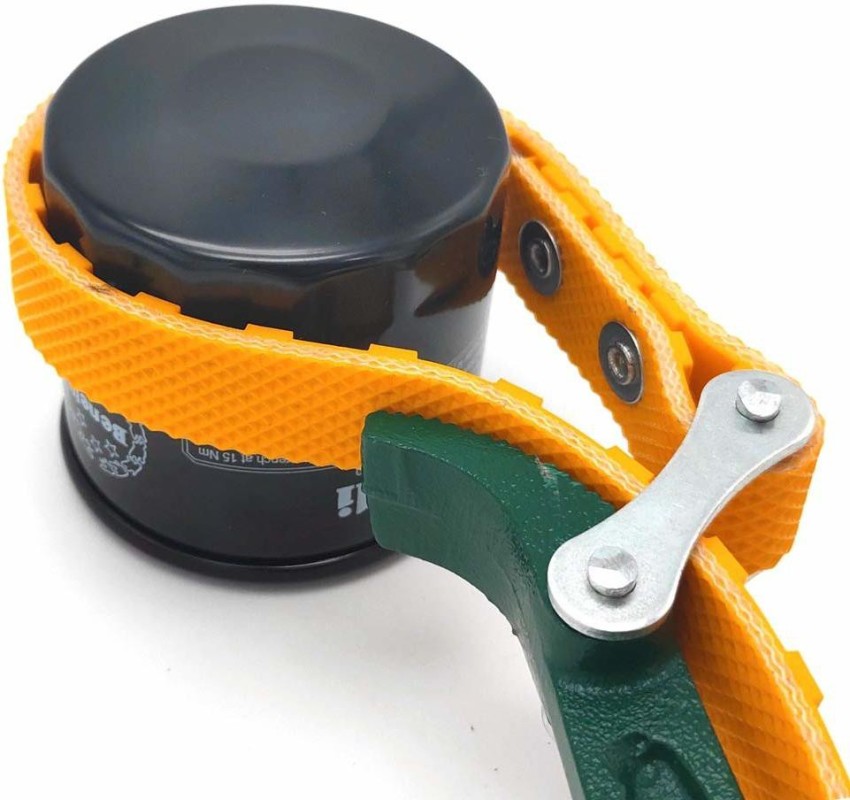 AASONS Multi-Purpose Adjustable Rubber Belt Strap oil Filter