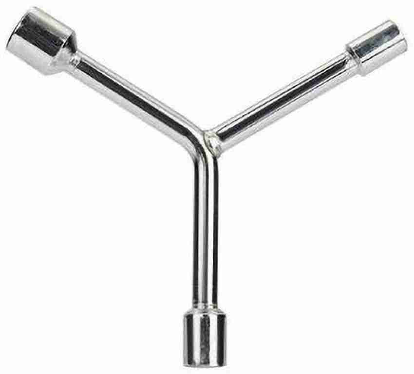 AASONS High quality carbon steel 3 way y type spanner wrench