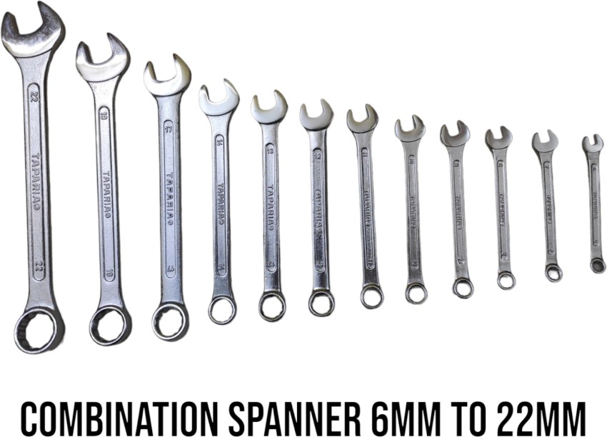 Taparia combination 2025 spanner set