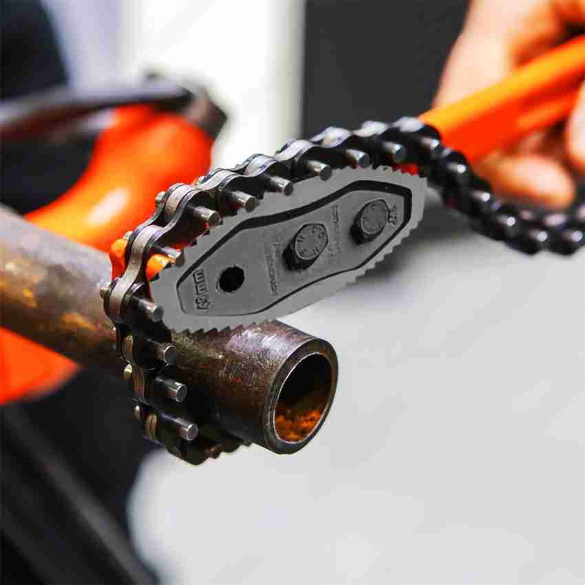 Pipe shop chain wrench