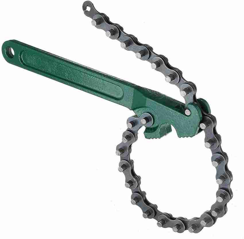 Multi-Purpose Adjustable Belt Strap Wrench Plumbing 9 Steel