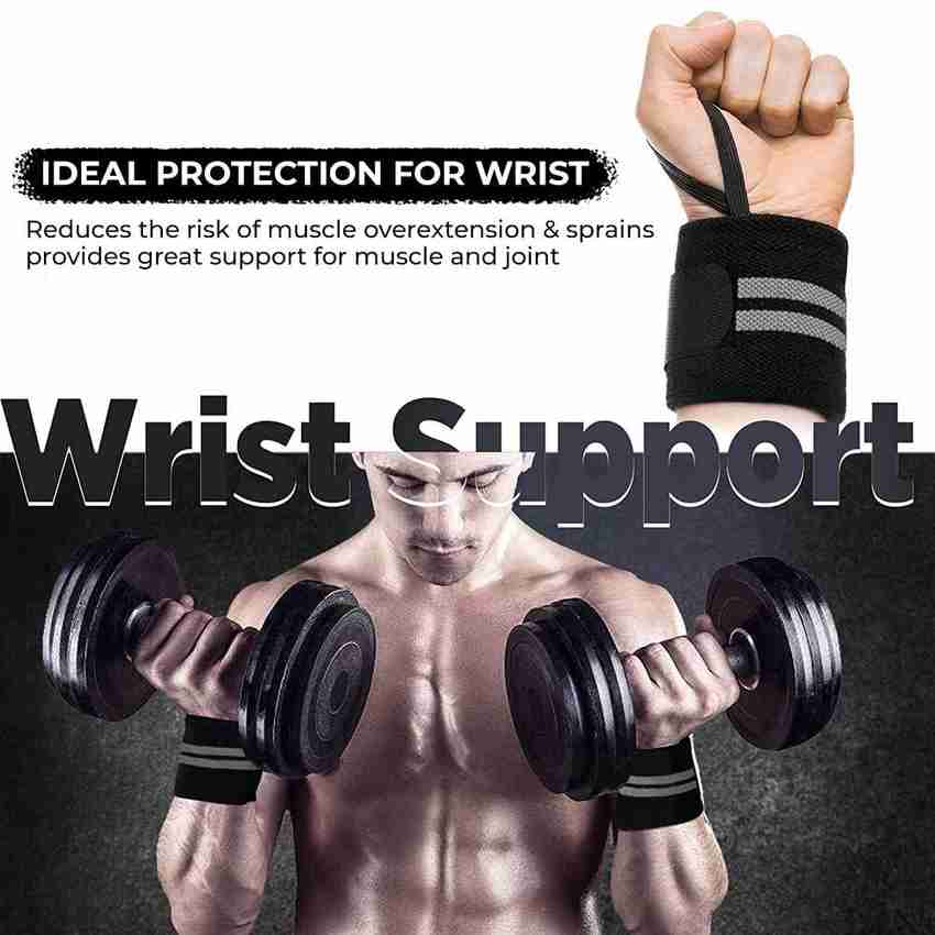 HRT Wrist Wrap Gym Training Exercise Hand Band with Adjustable Size 1 Pair SS019 Wrist Support Buy HRT Wrist Wrap Gym Training Exercise Hand Band with Adjustable Size 1 Pair SS019