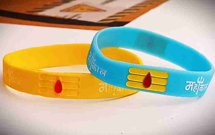 Hand rubber bracelet top