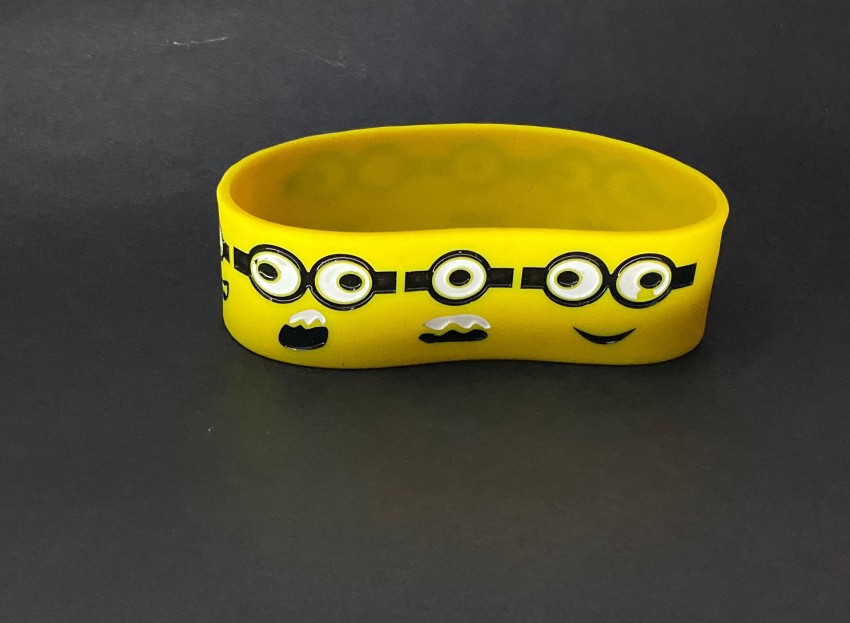 sky enterprises Mp Minions Silicone wristband for man and woman pack 2 Men  & Women Price in India - Buy sky enterprises Mp Minions Silicone wristband  for man and woman pack 2
