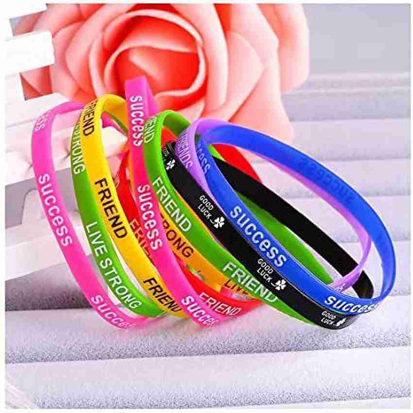 Friendship band rubber online
