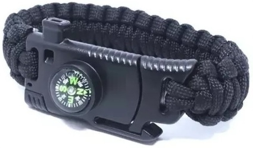 Xydrozen Multifunction Adjustable Paracord Survival Bracelet-Black Men &  Women Price in India - Buy Xydrozen Multifunction Adjustable Paracord  Survival Bracelet-Black Men & Women online at