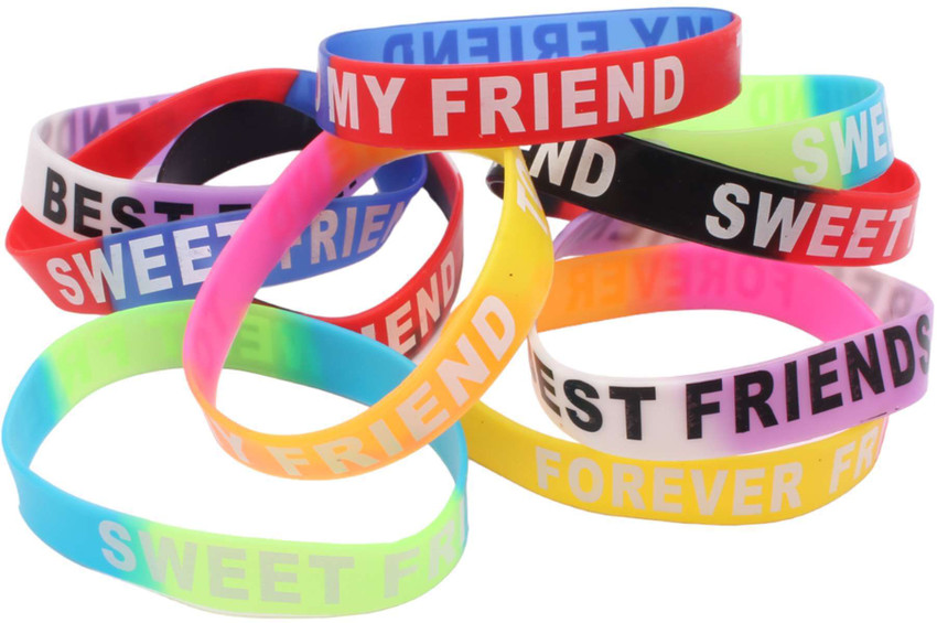 Friendship band rubber top