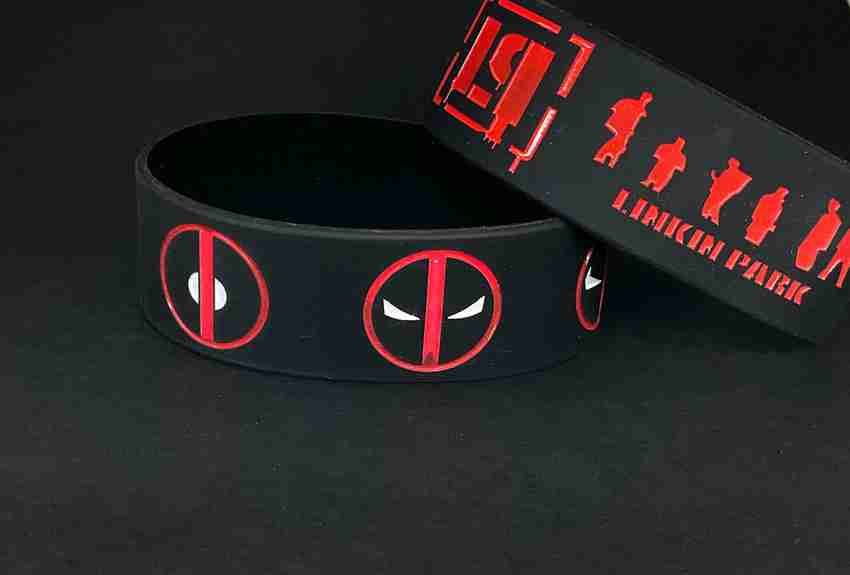 sky enterprises Linkin park Deadpool combo wristband for men and woman pack 2 Men Women Price in India Buy sky enterprises Linkin park Deadpool combo wristband for men and woman