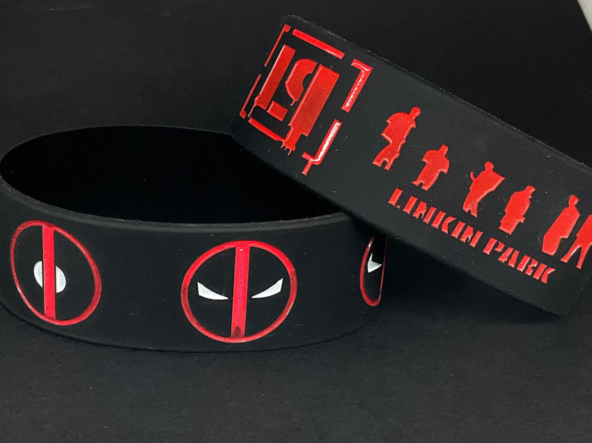 sky enterprises Linkin park Deadpool combo wristband for men and