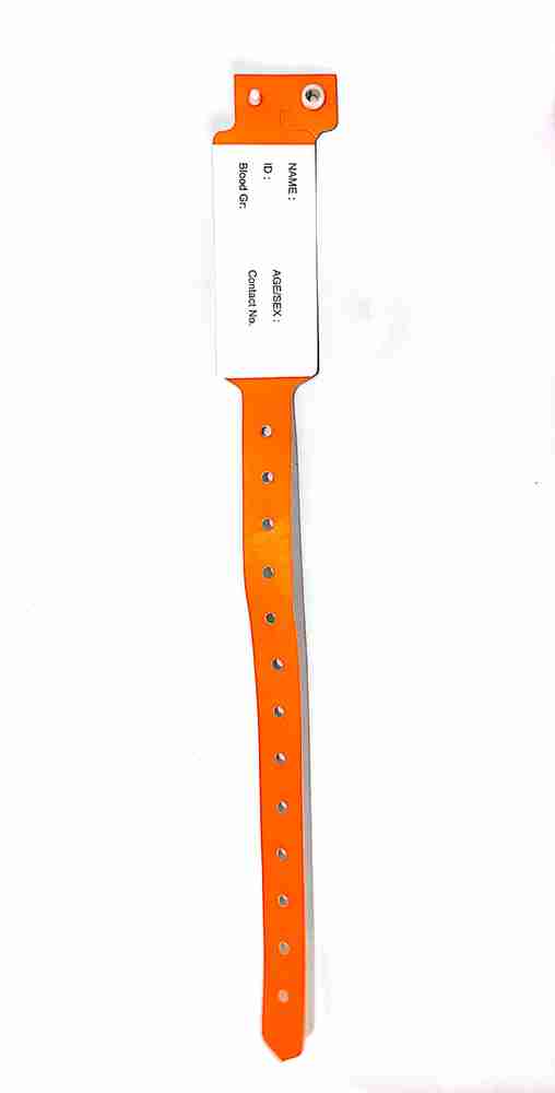 Hospital patient id on sale wristbands