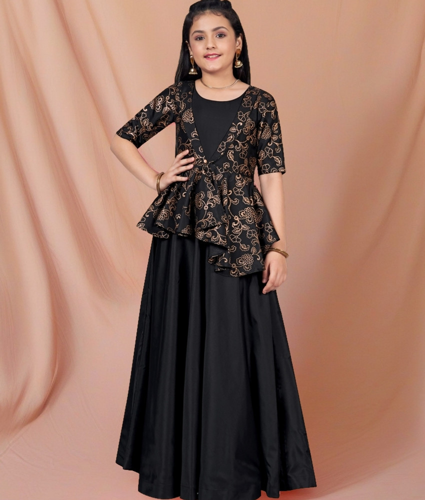 Fashion Dream Girls Maxi Full Length Festive Wedding Dress Price in India Buy Fashion Dream Girls Maxi Full Length Festive Wedding Dress online at Flipkart