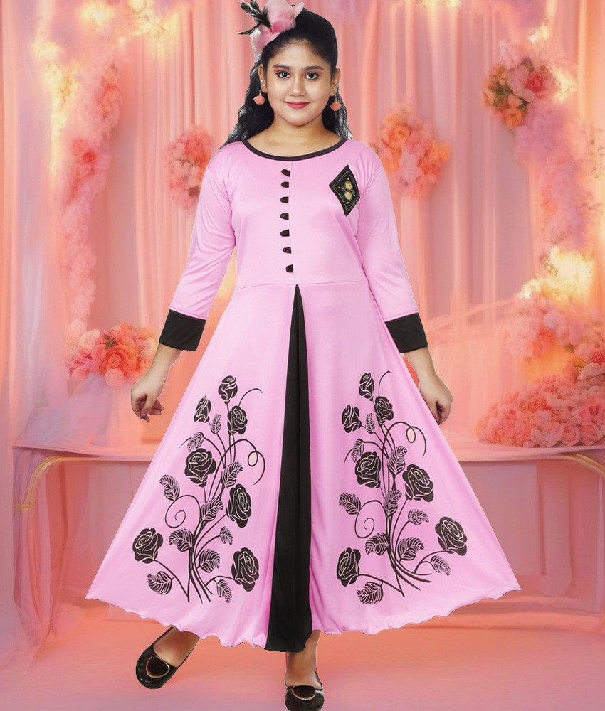 KAARIGARI Girls Maxi Full Length Party Dress Price in India Buy KAARIGARI Girls Maxi Full Length Party Dress online at Flipkart