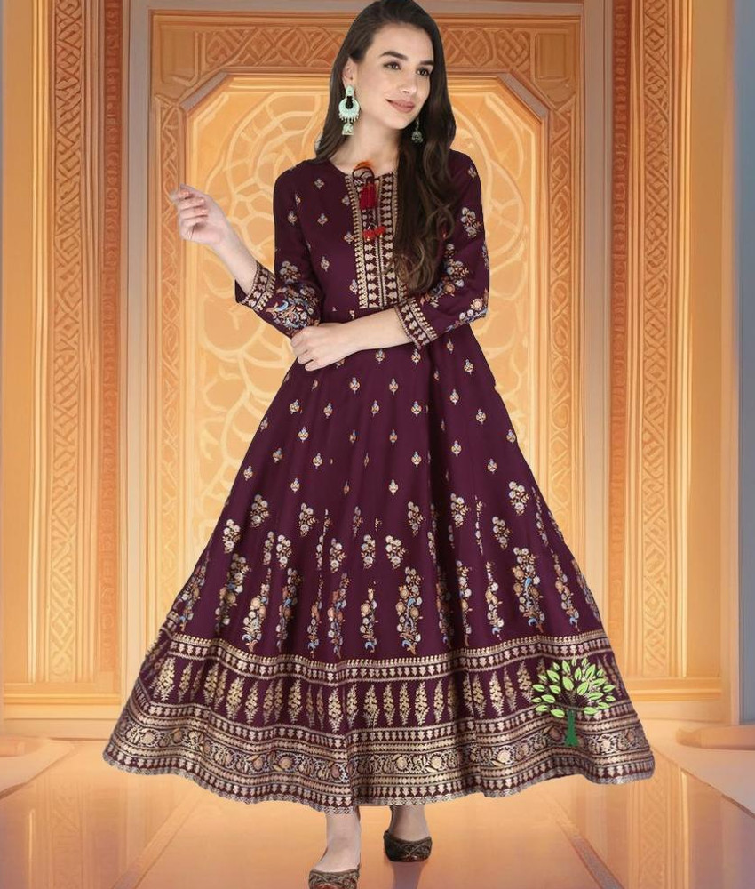 Flipkart anarkali kurtis below 2024 500