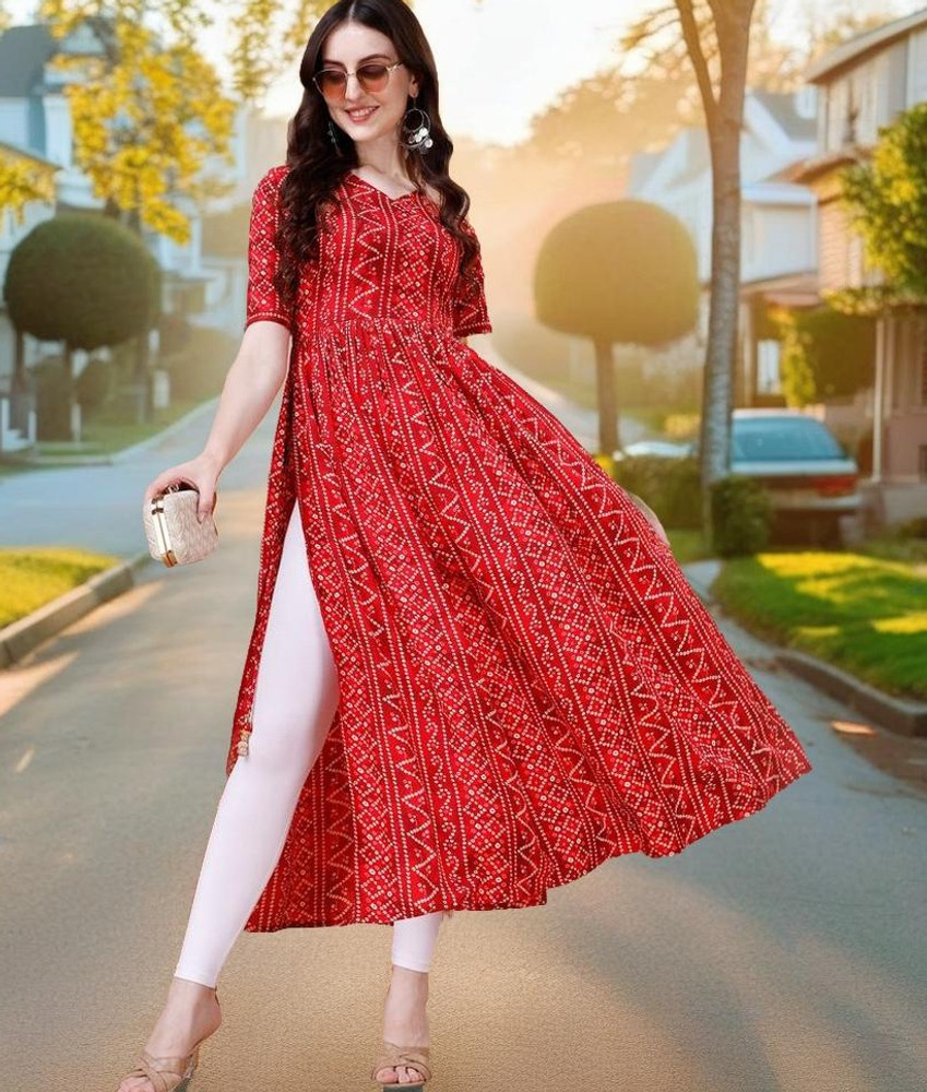 Flipkart bandhani dress new arrivals
