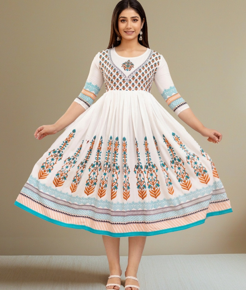 Flipkart offers anarkali kurtis best sale