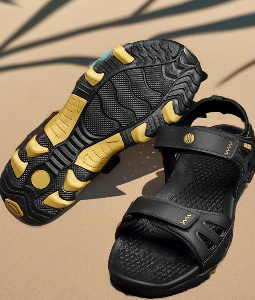 Mens outlet gold sandals