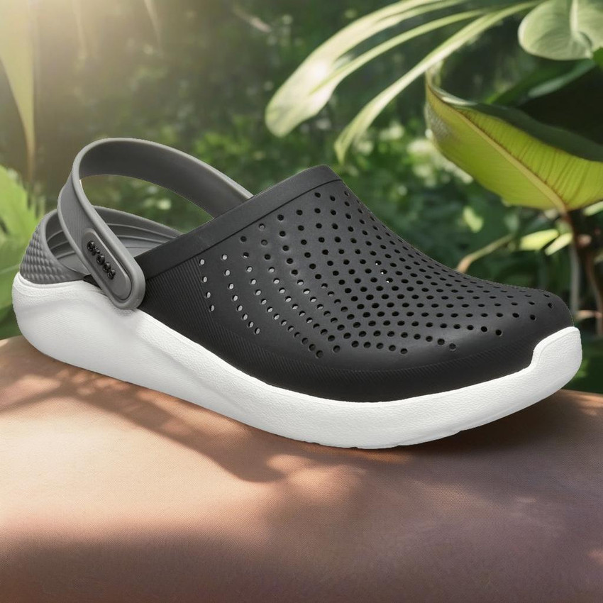 Crocs literide black smoke deals