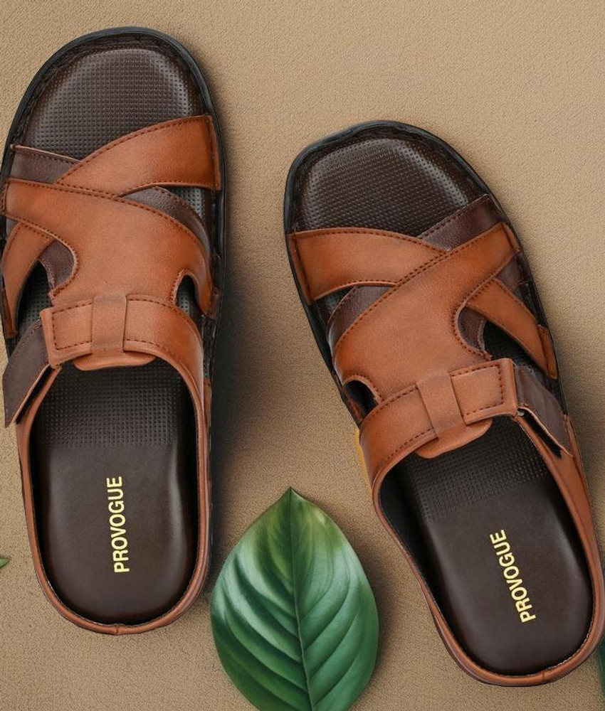 PROVOGUE Men Tan Sports Sandals Buy PROVOGUE Men Tan Sports