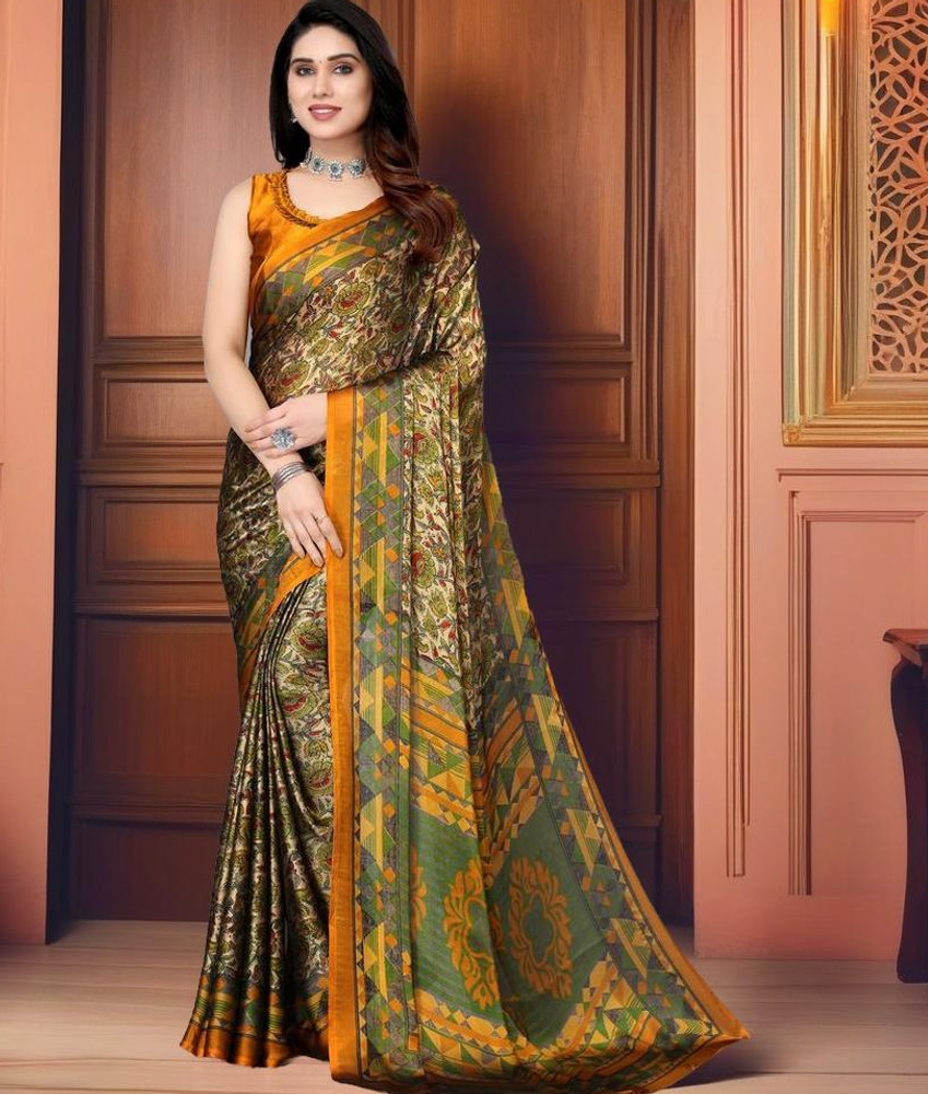 Flipkart chiffon discount party wear sarees