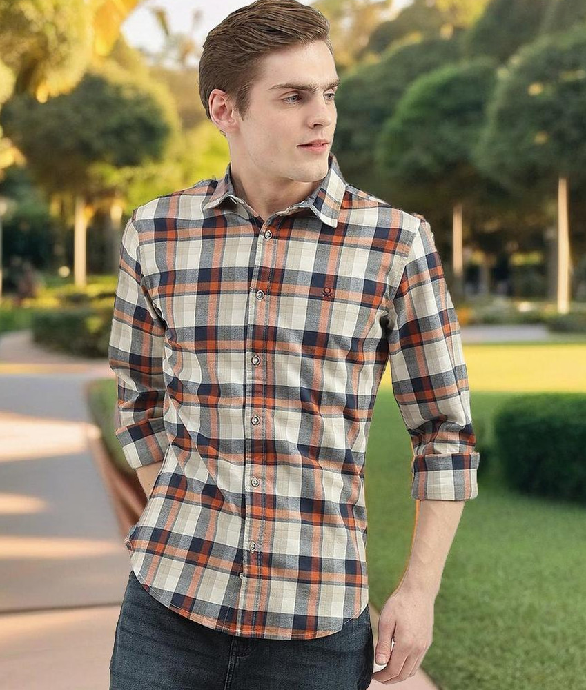 United colors of 2025 benetton shirts flipkart
