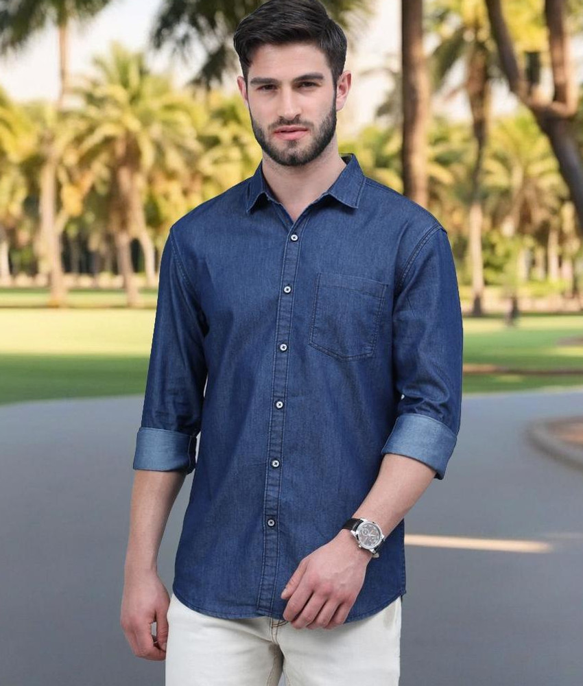 Denim shirts top flipkart