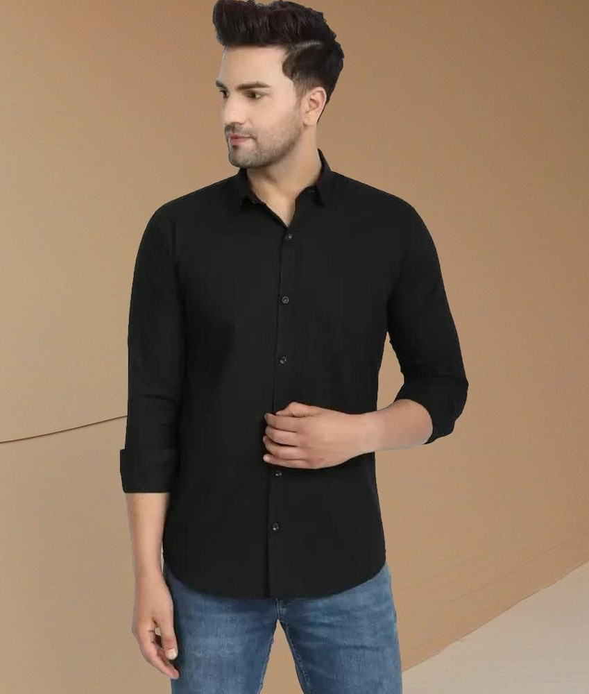Black top shirt flipkart